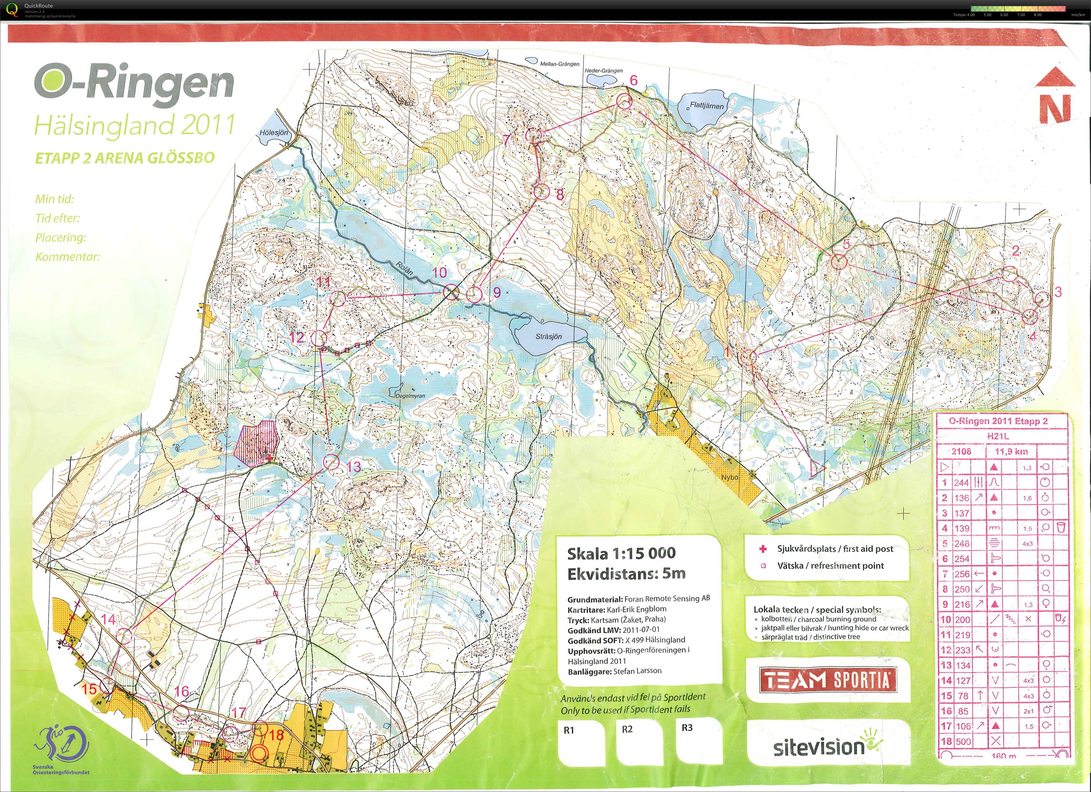 Karta från O-ringen E2
