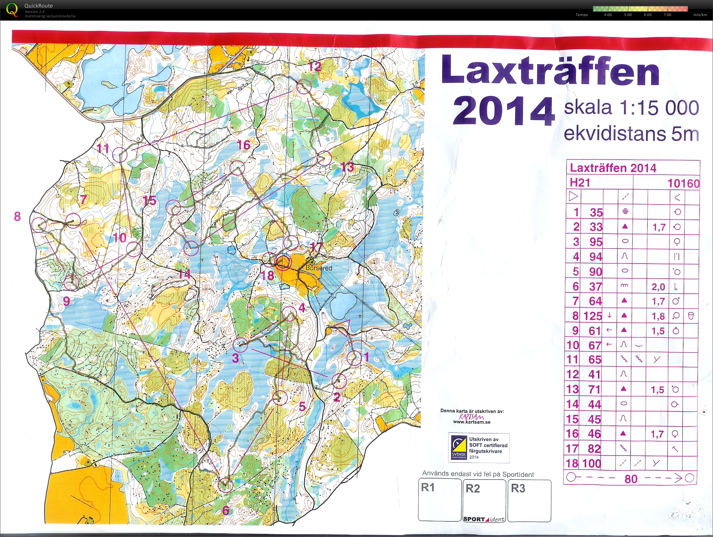 Karta från Laxträffen